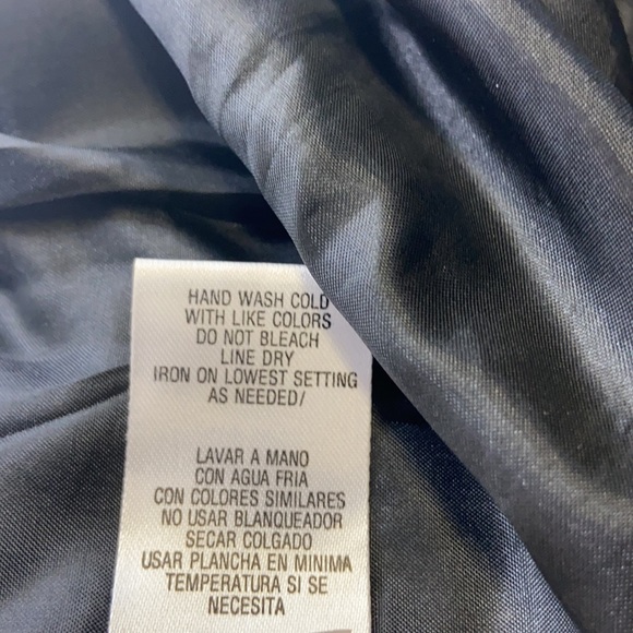 Sandra Darren elegant grey shimmer sheath dress size 6 - Picture 3 of 15